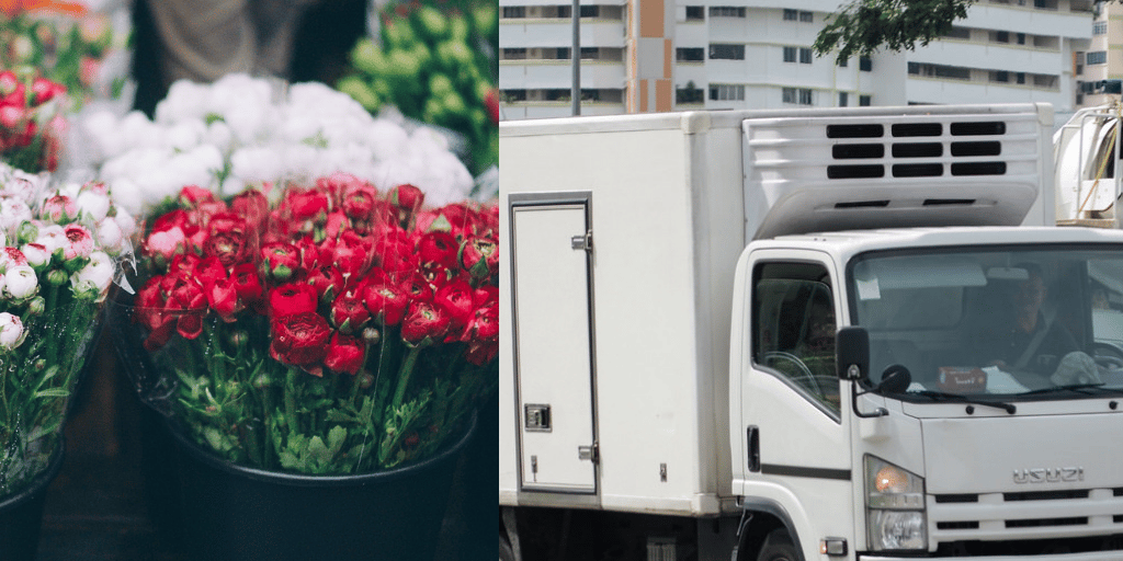 cold-flower-delivery-truck